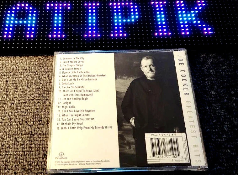 Joe Cocker - Maiores Sucessos - CD 18 Títulos - Parlophone 1998 - Colecionador 🔥🏆 – photo 2